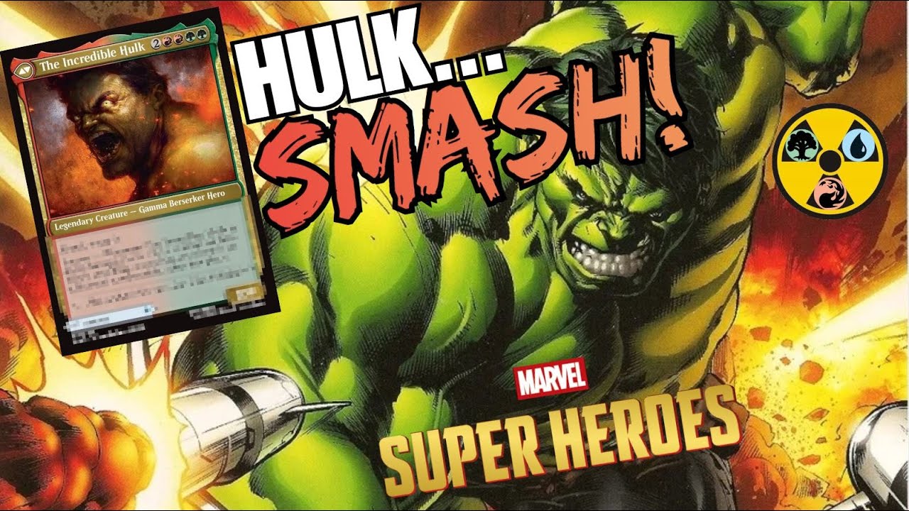 Невероятный Халк | Обзор колоды Marvel Super Heroes для MTG EDH