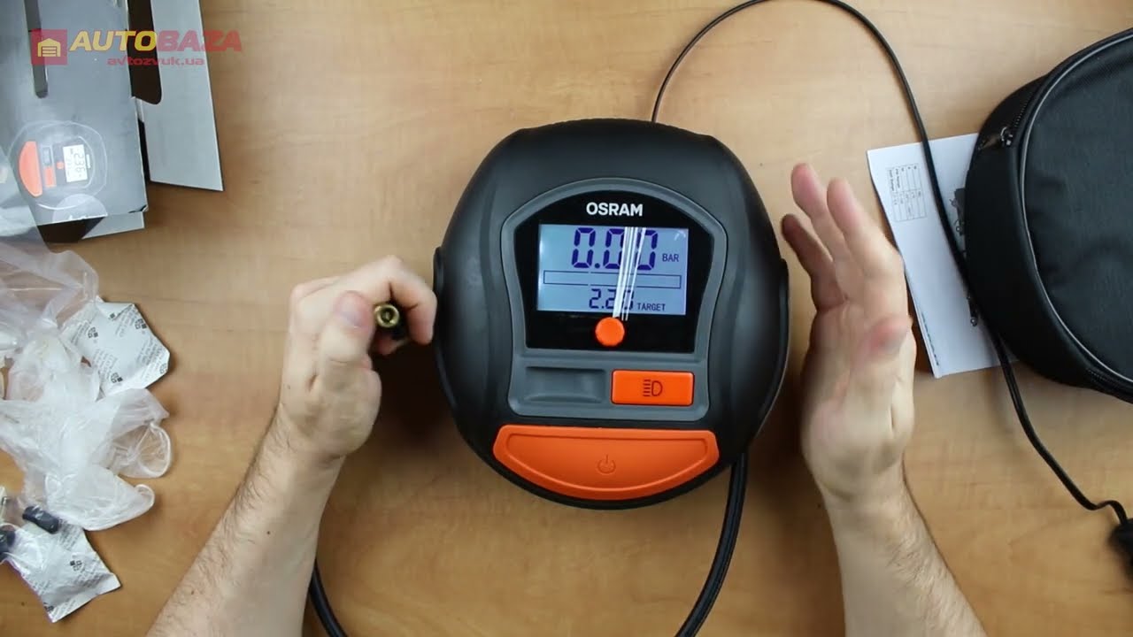Автокомпресор Osram OTI1000