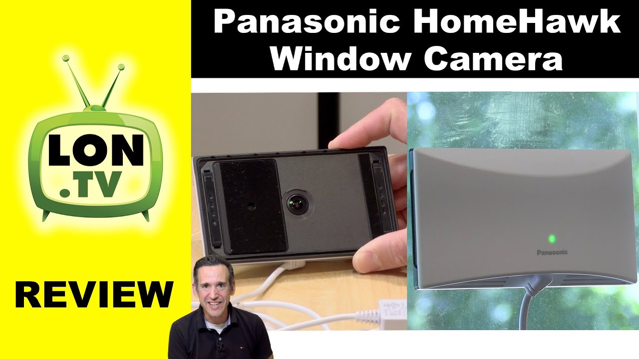 Обзор оконной камеры Panasonic HomeHawk