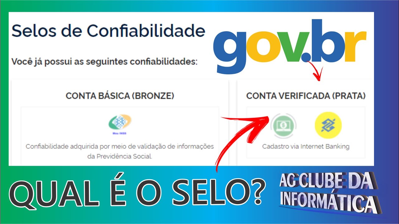 Como Saber o SELO da Conta GOV.BR - BRONZE, PRATA, OURO