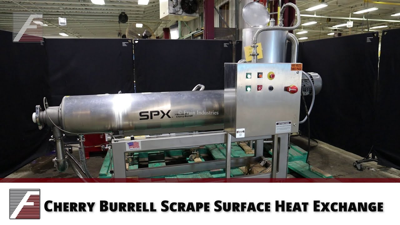 Cherry Burrell Scrape Surface Heat Exchange Demonstration