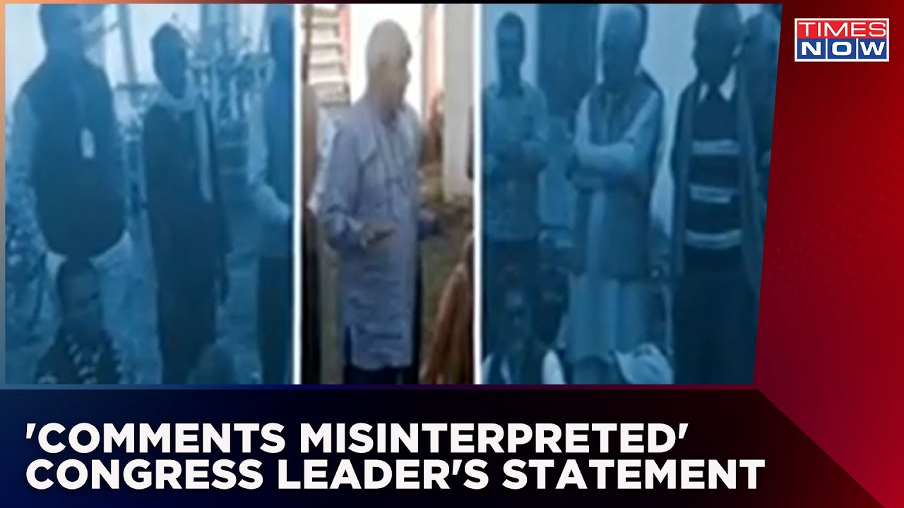 'Comments Interpreted In Wrong Way,' Congress Leader's Statement After Threat To PM Modi | Times Now