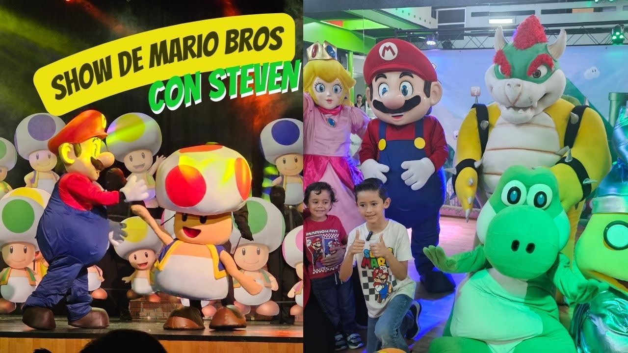 Show de Mario Bros con Steven