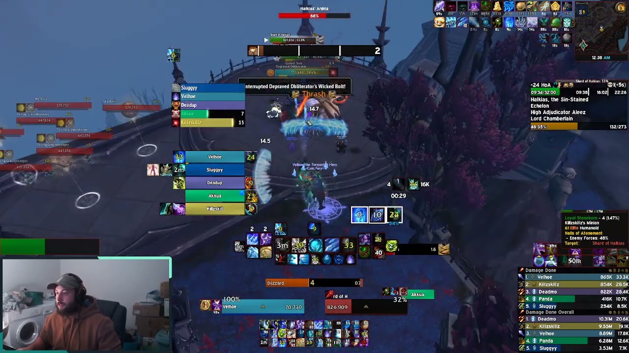 +24 Fortified HoA as Slick Ice Frost Mage Necrolord [Season 3]