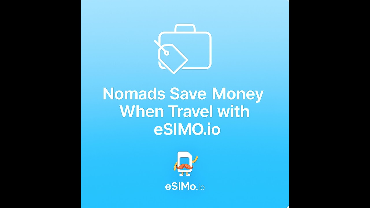 Nomads Save Big: The $3.90 eSIM Travel Hack You Need in 2025 With eSIMo.io #nomads #esim #esimo