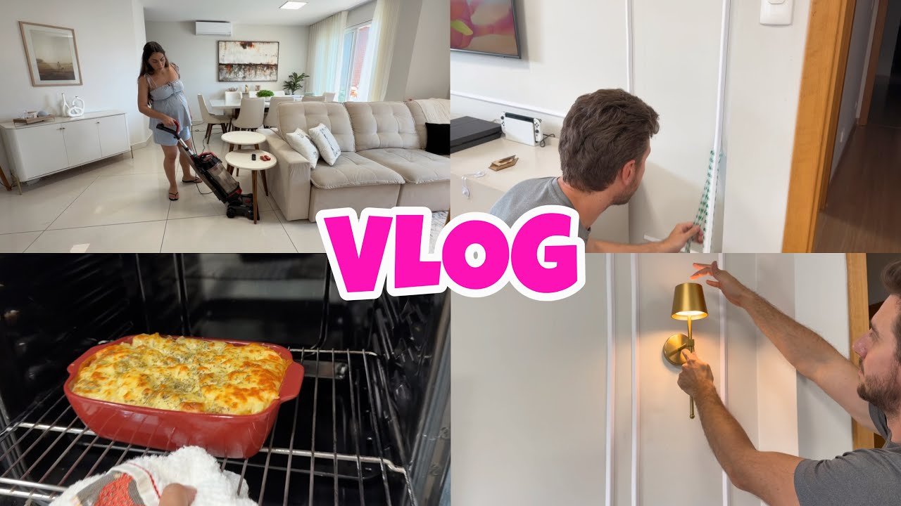 COMEÇAMOS A TRANSFORMAÇÃO DA SALA + FAZENDO ALMOÇO ❤️