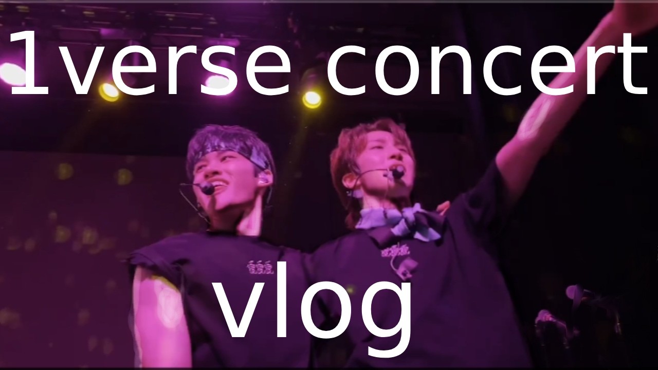 1VERSE concert vlog || day one Bentonville