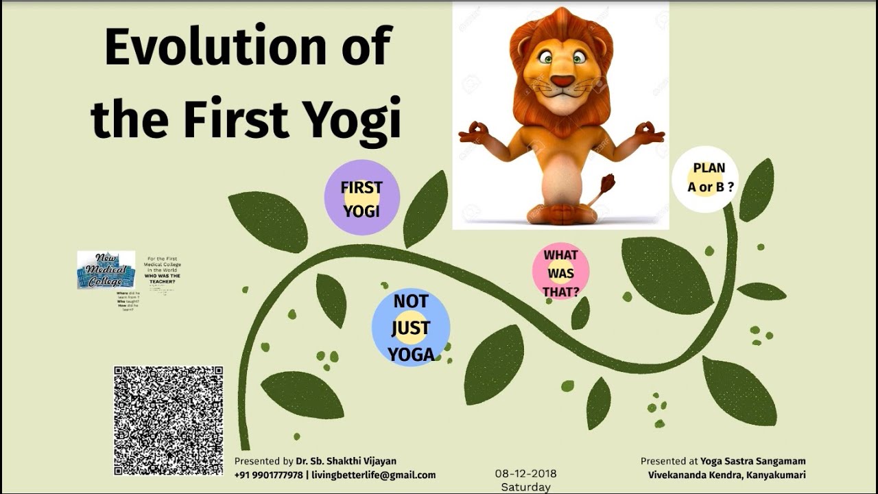 Who created Yoga? How? Is Yoga Natural then? How?  Evolution of First Yogi |ShakthiVijayan | IDY2020