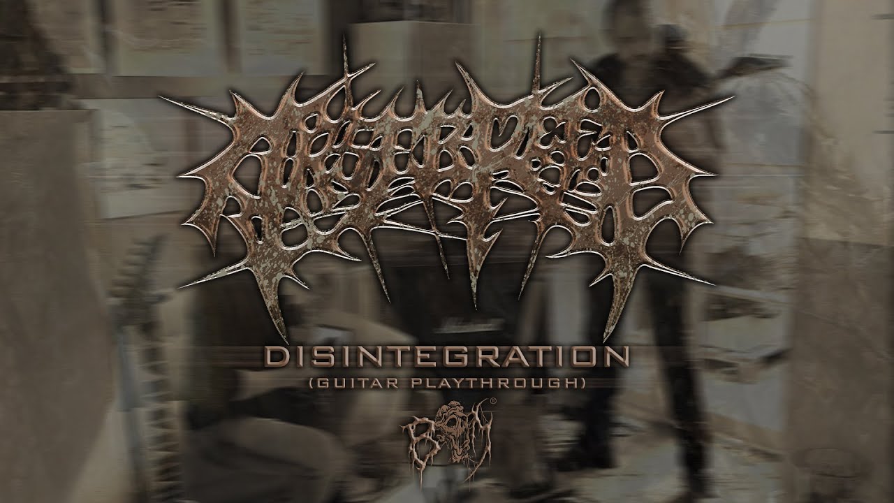 ARSEBREED -  Disintegration | Guitar Playthrough | BRUTAL MIND
