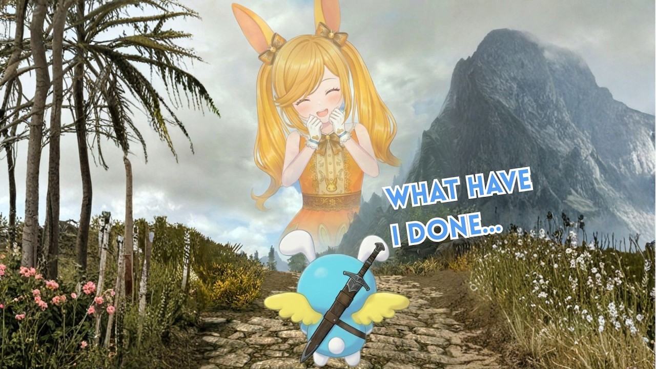 【 Skyrim : Cream Edition】 Trying to beat Skyrim With Cream