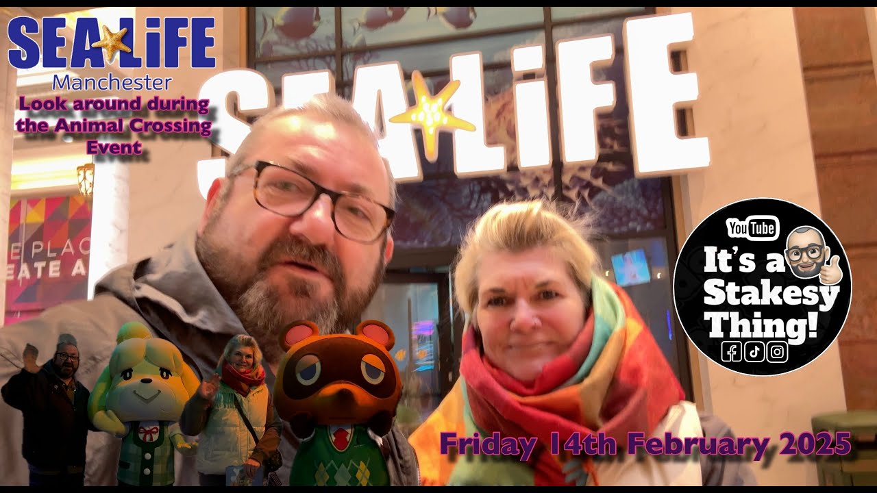 Sea Life Manchester Animal Crossing Event, look around #itsastakesything