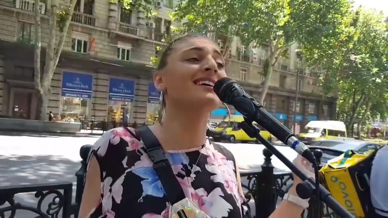 Вот так поют на улицах Тбилиси  Грузия    dzveli hangi   che