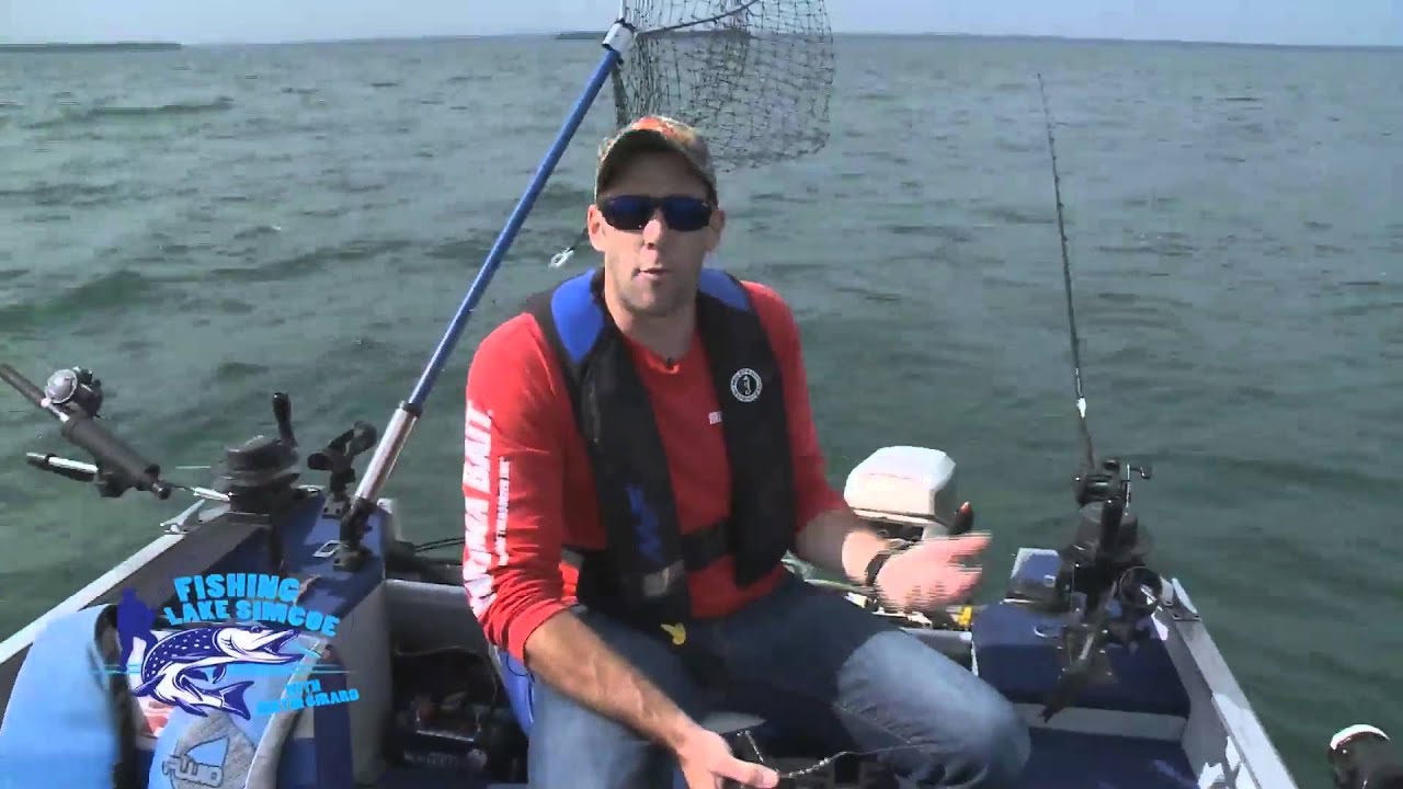 Fishing Lake Simcoe - Episode 3 Tips on Downrigging