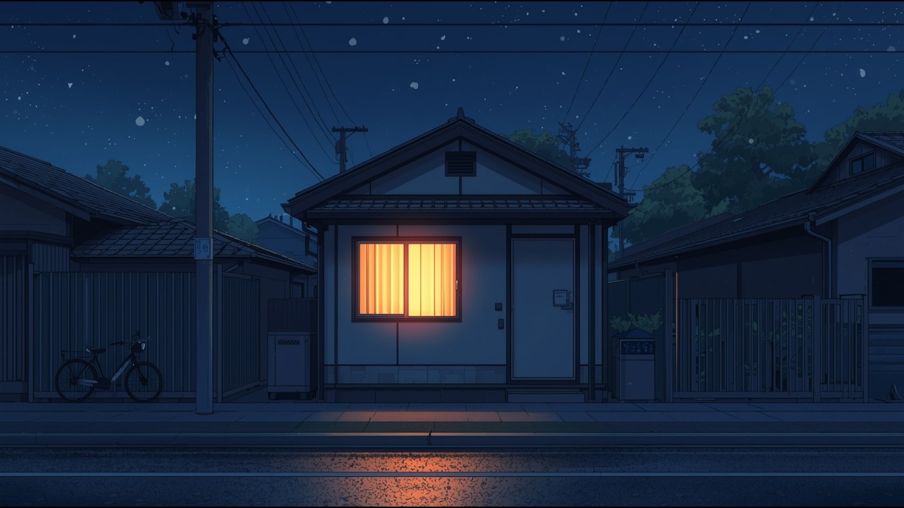 Calm City Rain 🌃 Lofi Beats for Sleep, Focus and Stress Relief