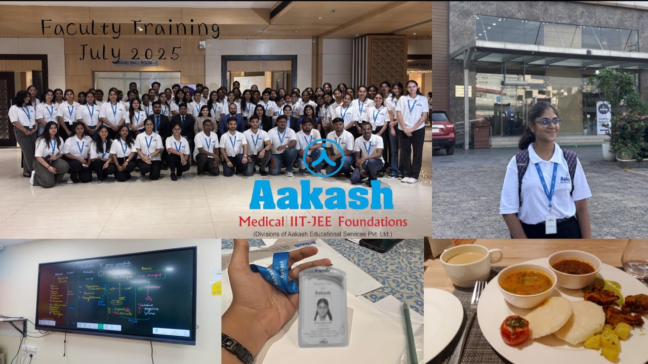 Aakash Institute | Faculty Training July 2025 | INDUCTION | Hotel Delite Grand | Part 1 
