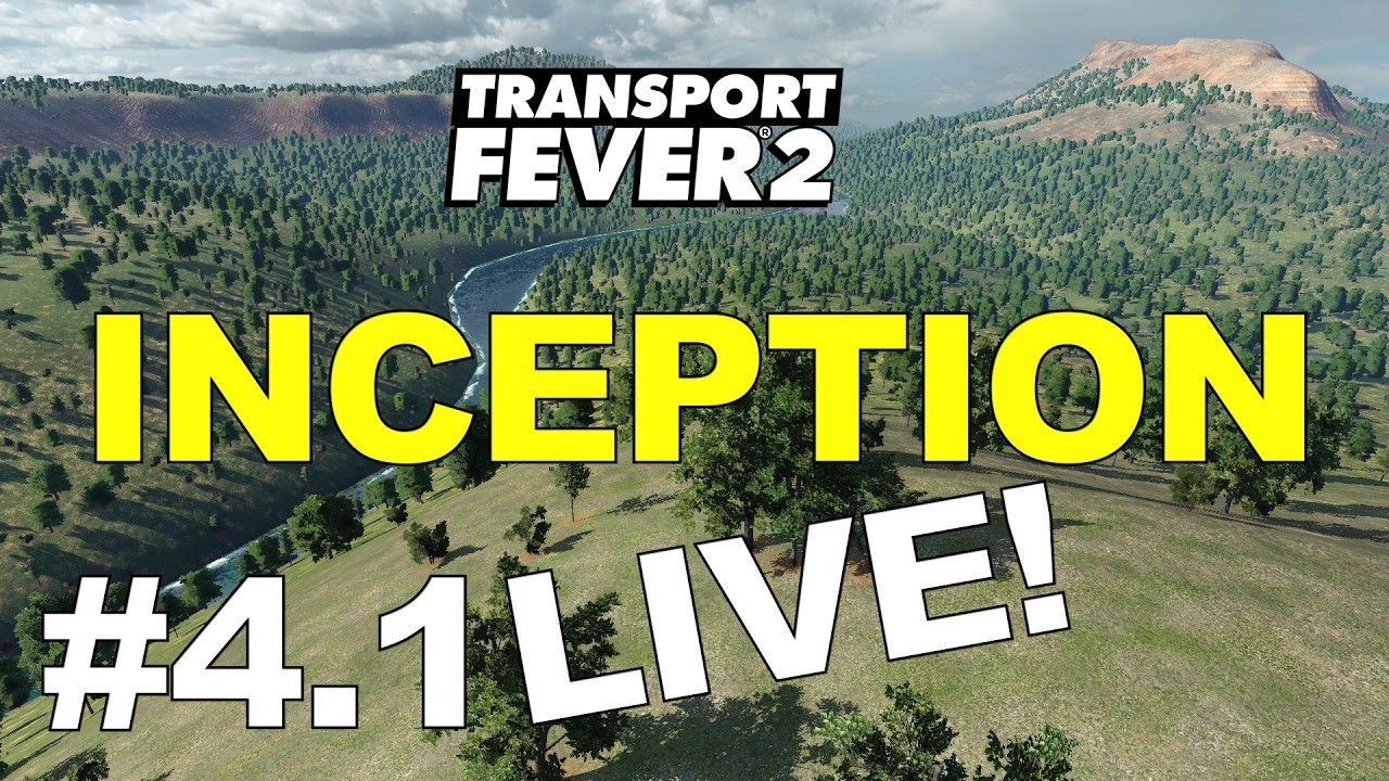 Continued...Disaster Averted!!! Inception LIVE #4 : Transport Fever 2