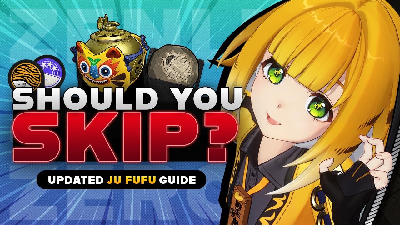 Is She Still Worth It?! COMPLETE Updated Ju Fufu Guide | Best Weapons, Teams, Disk Drives | ZZZ 2.3