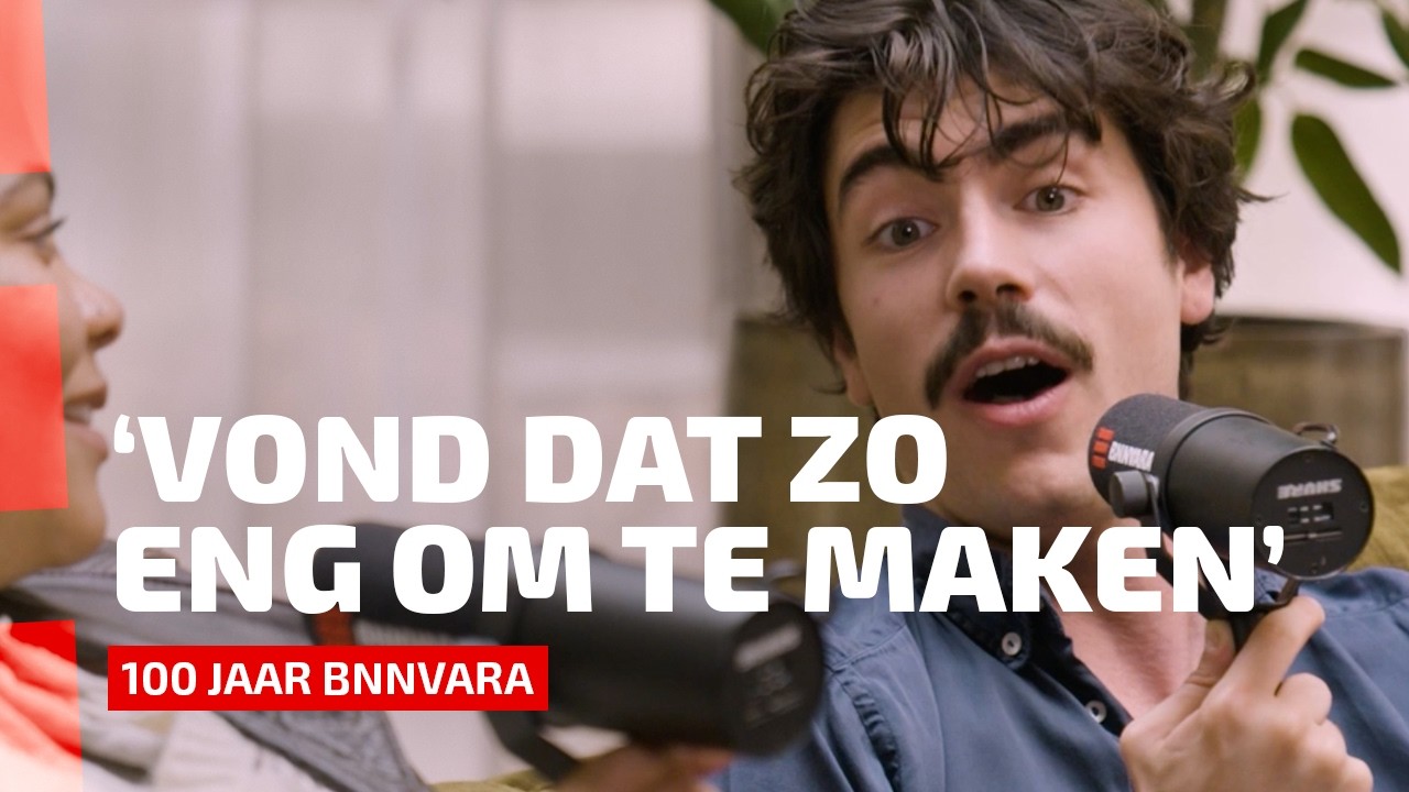 Max Terpstra over talkshow-tijdsdruk en tv maken bij Bar Laat | 100 JAAR BNNVARA
