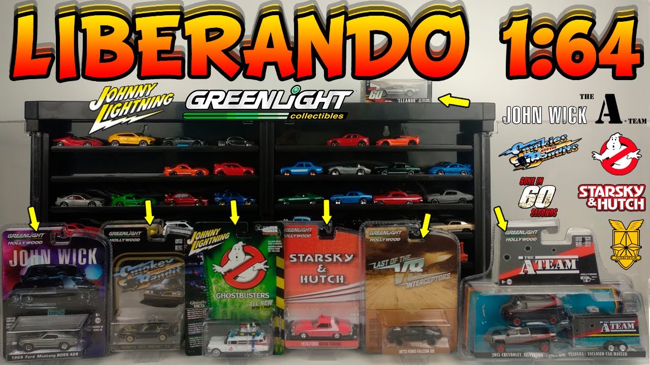 Liberando 1:64 Greenlight y Johnny Lightning