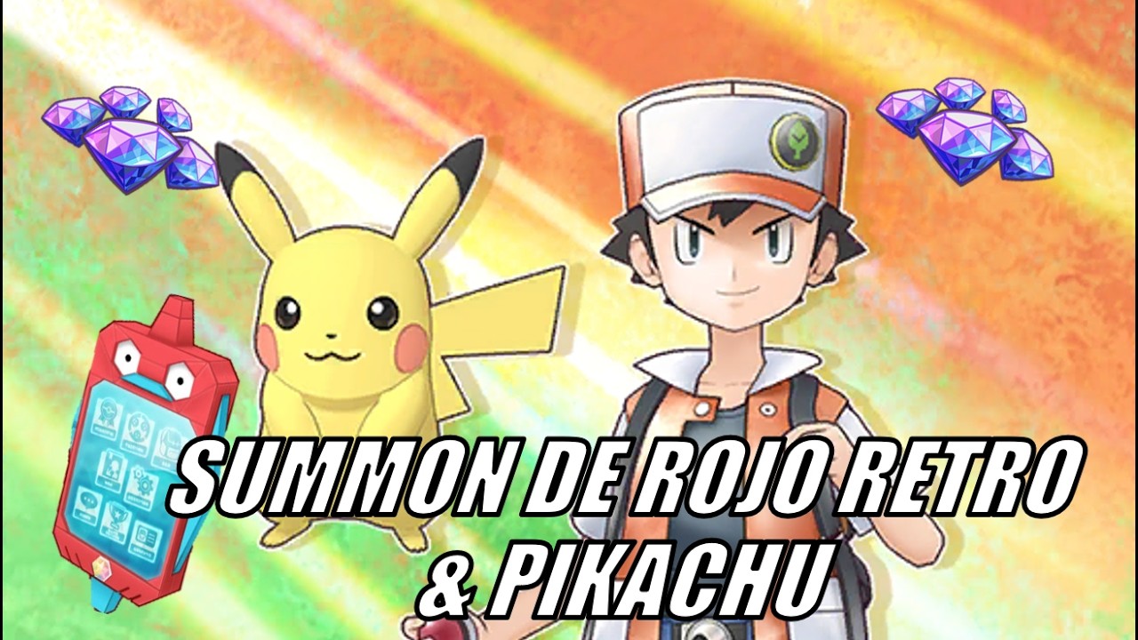 👊💎 ¡¡SUMMON POR EL ROJO RETRO ANIVERSARIO👊💎 - POKEMON MASTERS EX