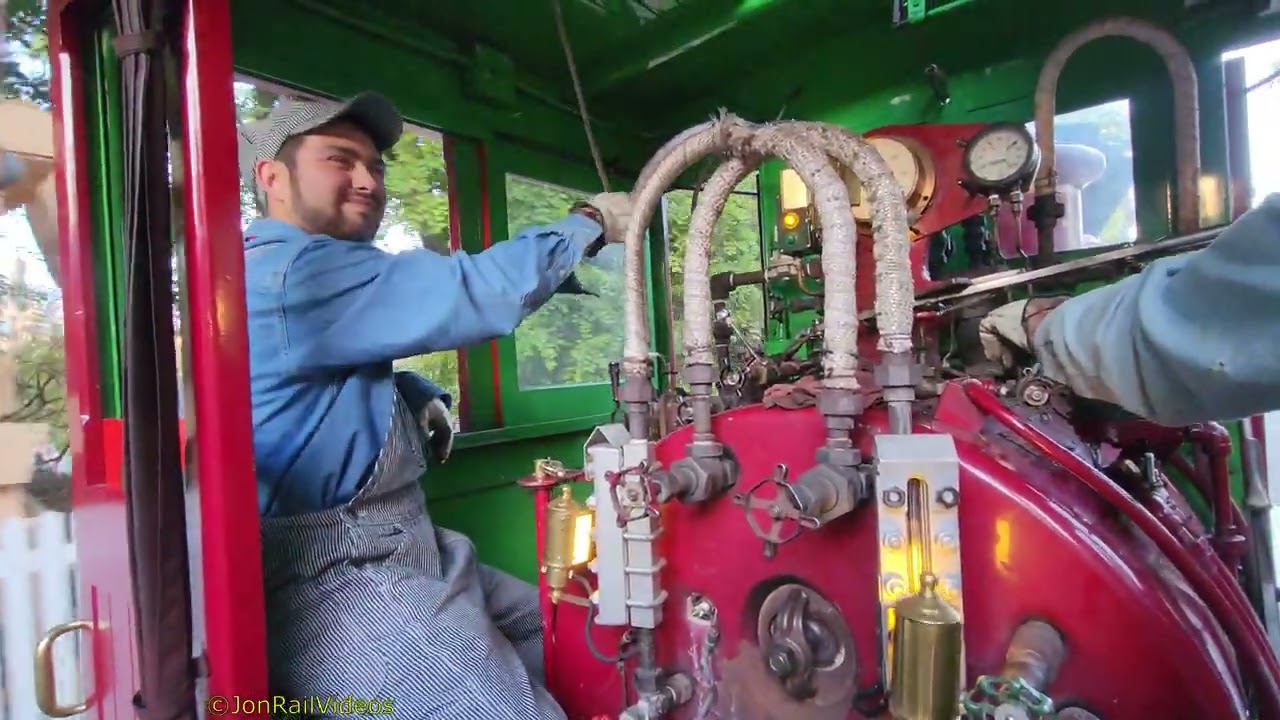 4/17/24 A tender ride aboard the Disneyland Railroad's Ernest S. Marsh 4