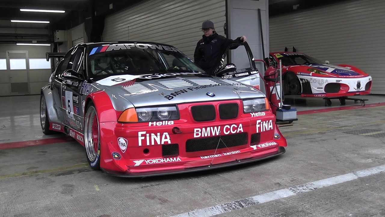 Incredible Onboard BMW E36 M3 PTG Scooter Gabel Espíritu de Montjuïc 2025 : ERL 2 Race 1 ! [HD]