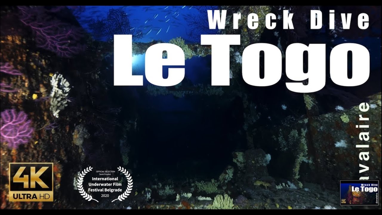 Plongée sur l'épave du TOGO - Cavalaire (wreck dive)