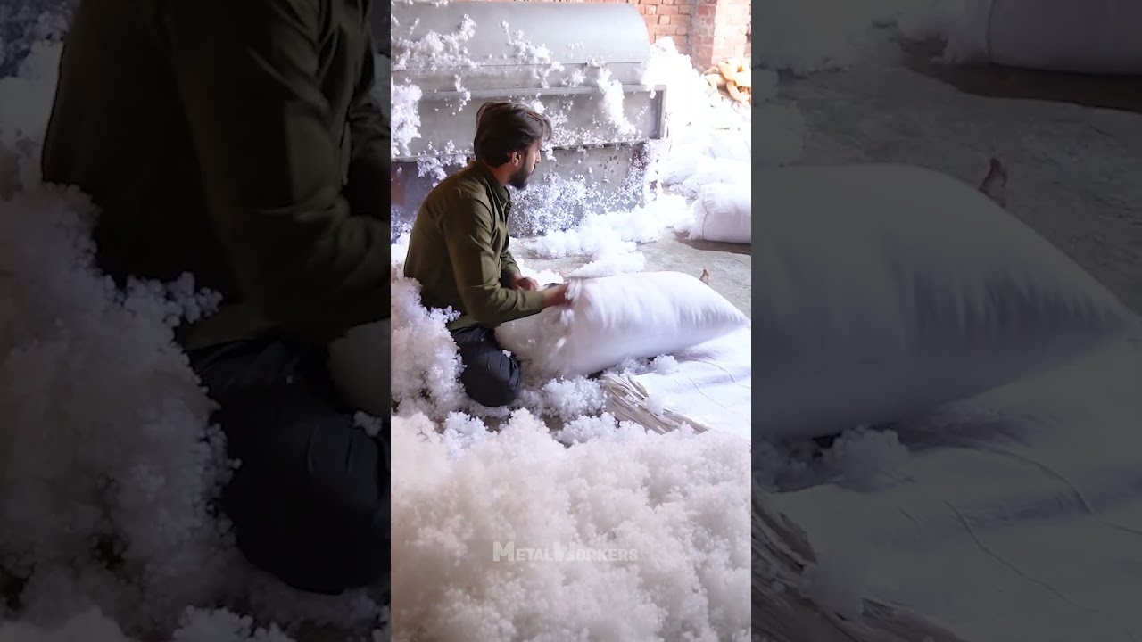 How Efficiently Pillows Are Manufactured in factories