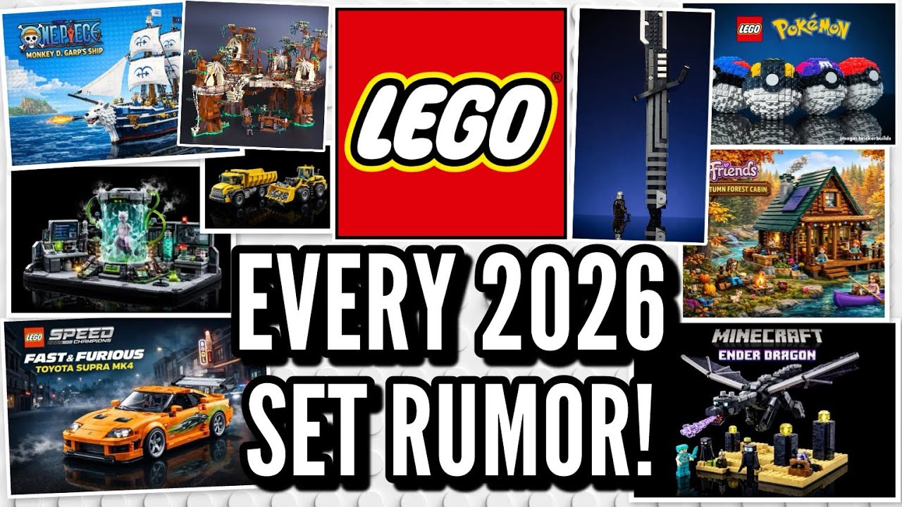 EVERY LEGO 2026 Set RUMOR! (150+ Sets!)