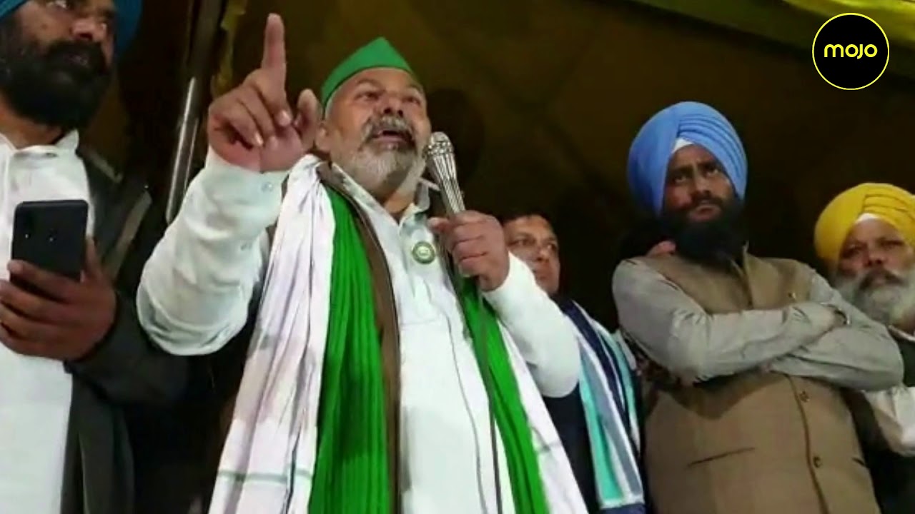 Rakesh Tikait | We have been peaceful so far, will not leave till last breath | Ghazipur Border