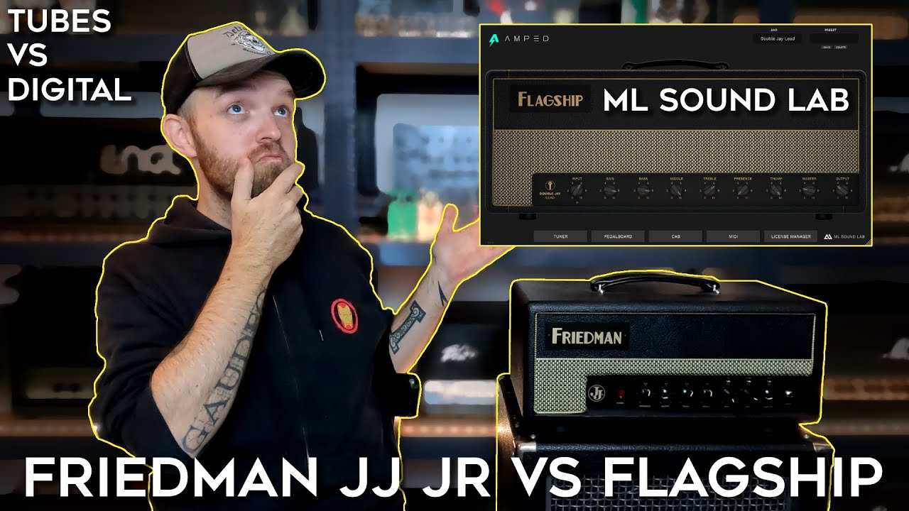 Can Amp Sims Replace Real Amps? (Friedman JJ JR vs ML Sound Lab Flagship!)