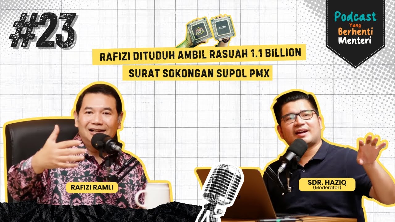 Rafizi Jawab Tuduhan Rasuah RM1.1 bilion, Surat Sokongan SUPOL PMX | YBM EP23