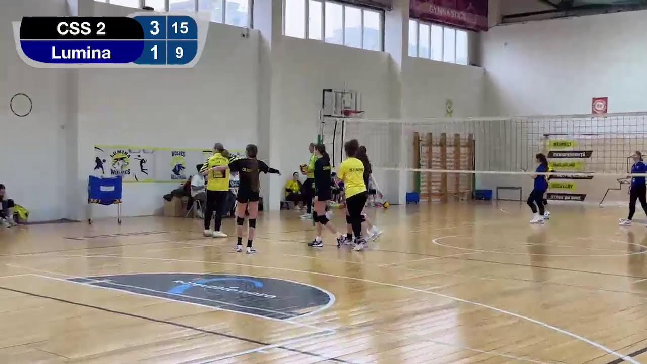 Volei U17 4K / Meci Amical / CSS2 - Lumina