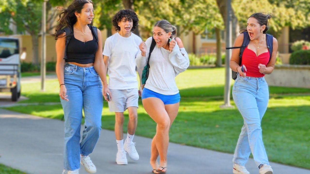 Scaring Girls Prank