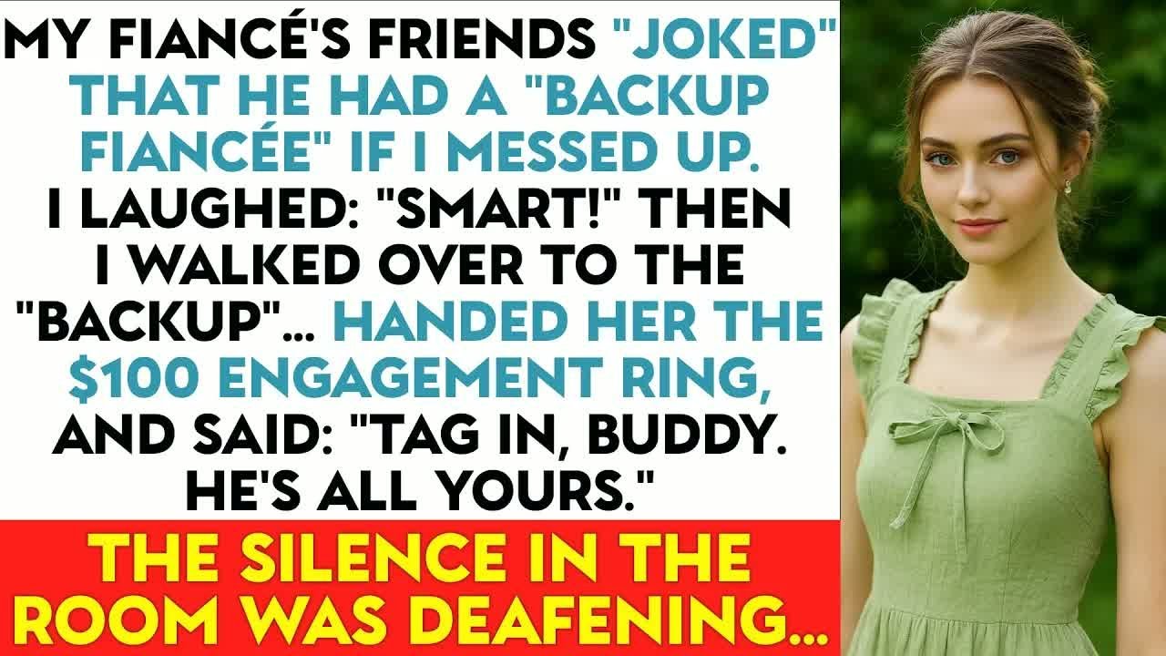 My Fiancé's Friends ＂Joked＂ That He Had A ＂Backup Fiancée＂ If I Messed Up. I Laughed：