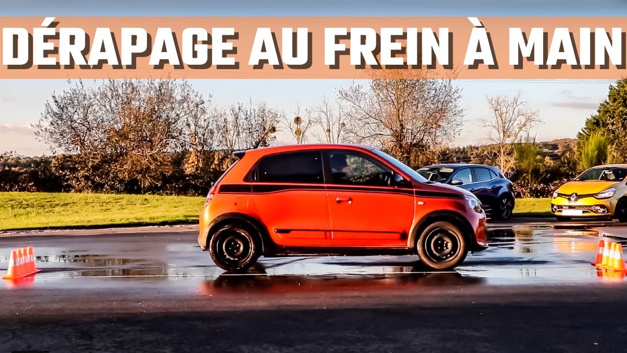 🏎 | COMMENT R&Eacute;USSIR SES D&Eacute;RAPAGES AU FREIN &Agrave; MAIN | TWINGO GT ⎜
