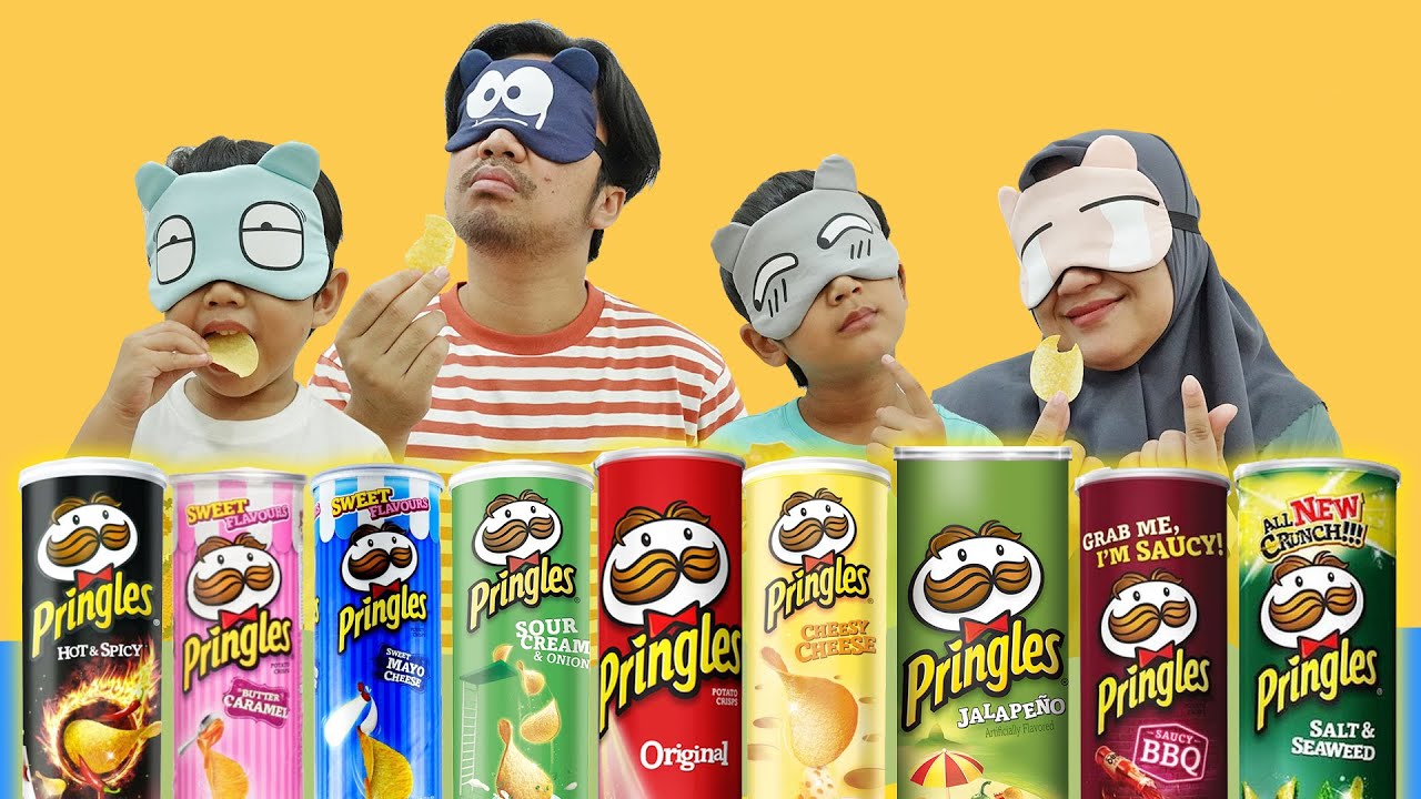 CHALLENGE TEBAK RASA PRINGLES - Keluarga Ziyan