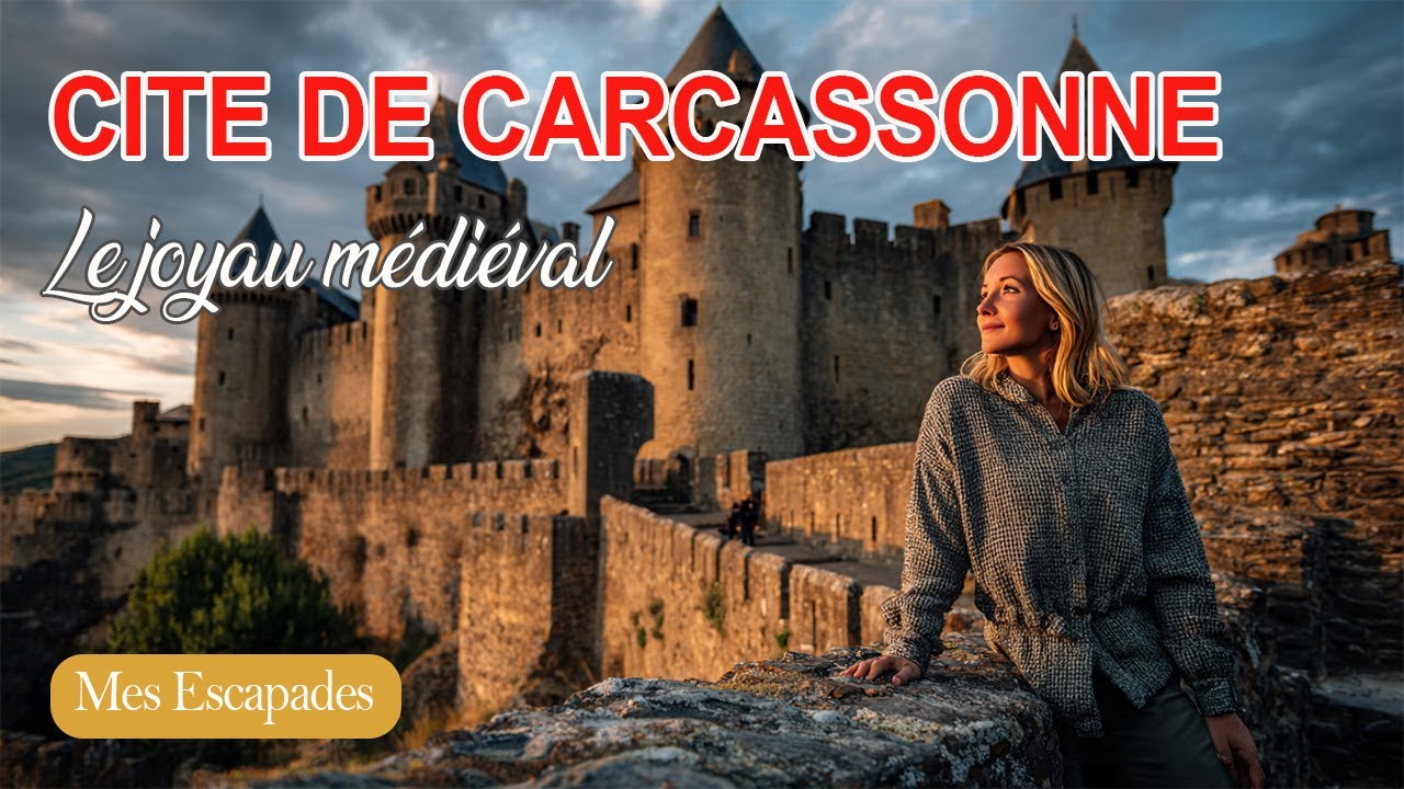 La cité médiévale de Carcassonne - Le Monument Préféré des Français | MES ESCAPADES | 4K