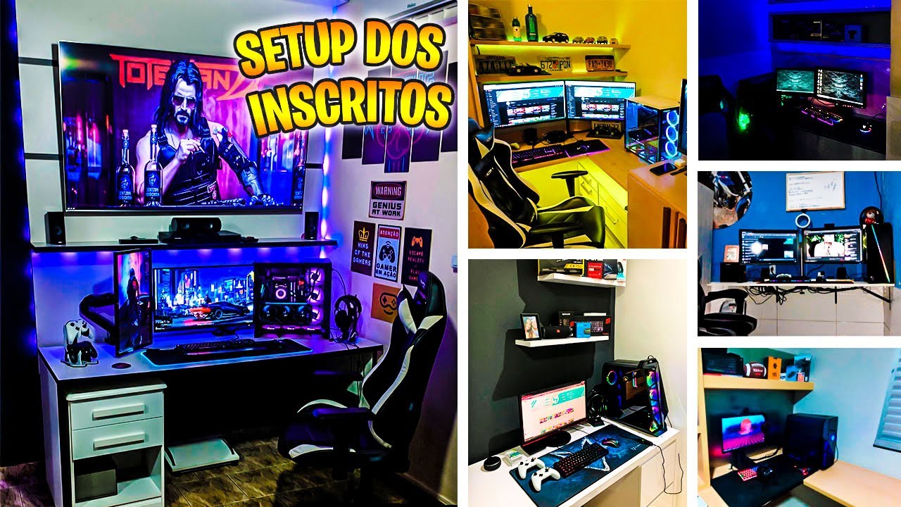 SETUP COM RTX 3080 e DOIS RANK S+ - Setup dos inscritos
