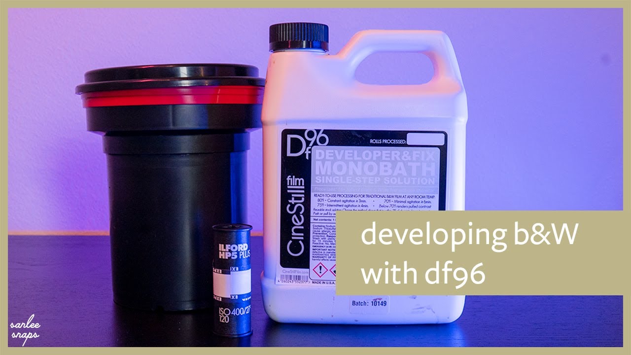 Develop Your Black and White Film At Home in 5 min with Cinestill DF96