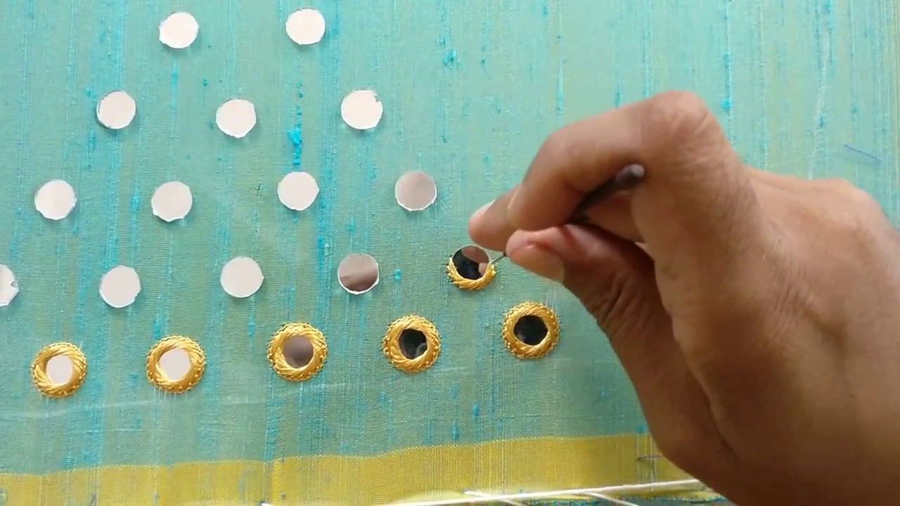 Round Mirror work Tutorial
