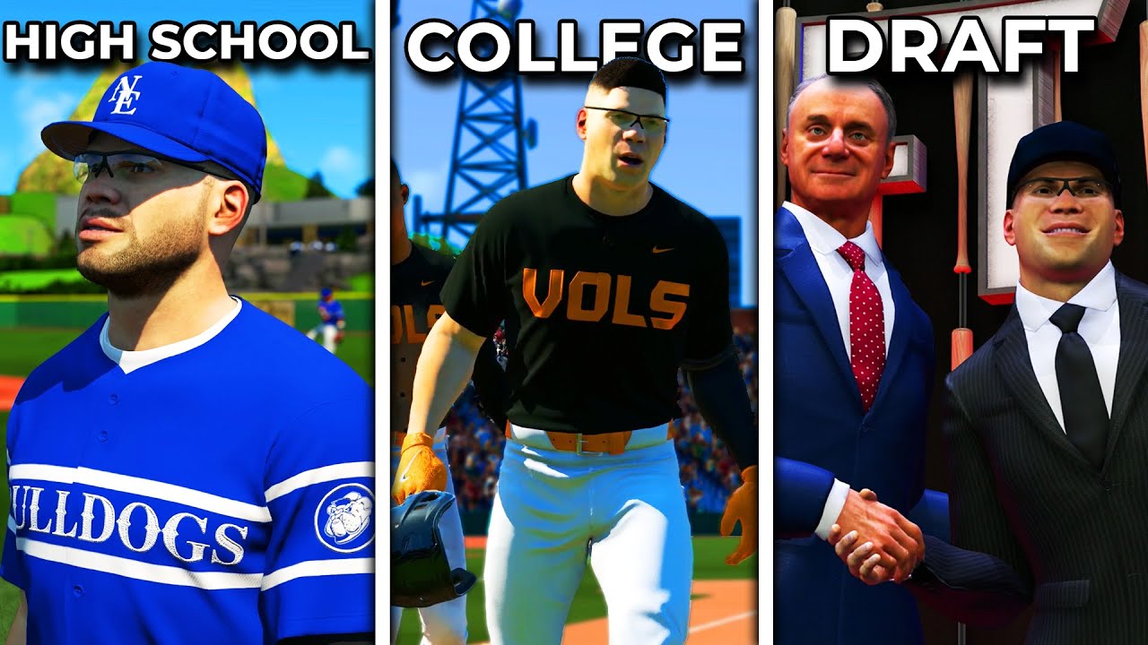 From High School to the MLB Draft in ONE Video!