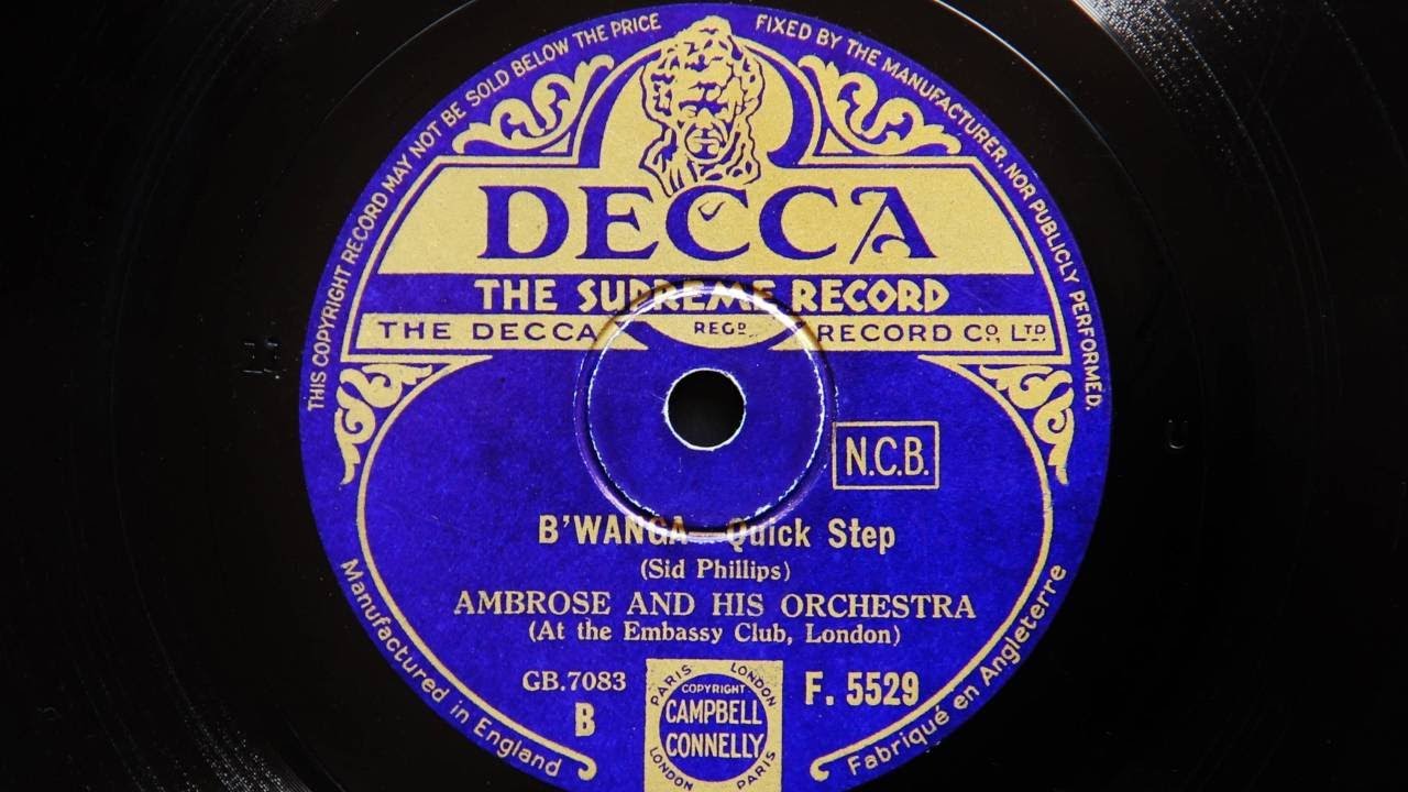 Ambrose and His Orchestra – B’wanga