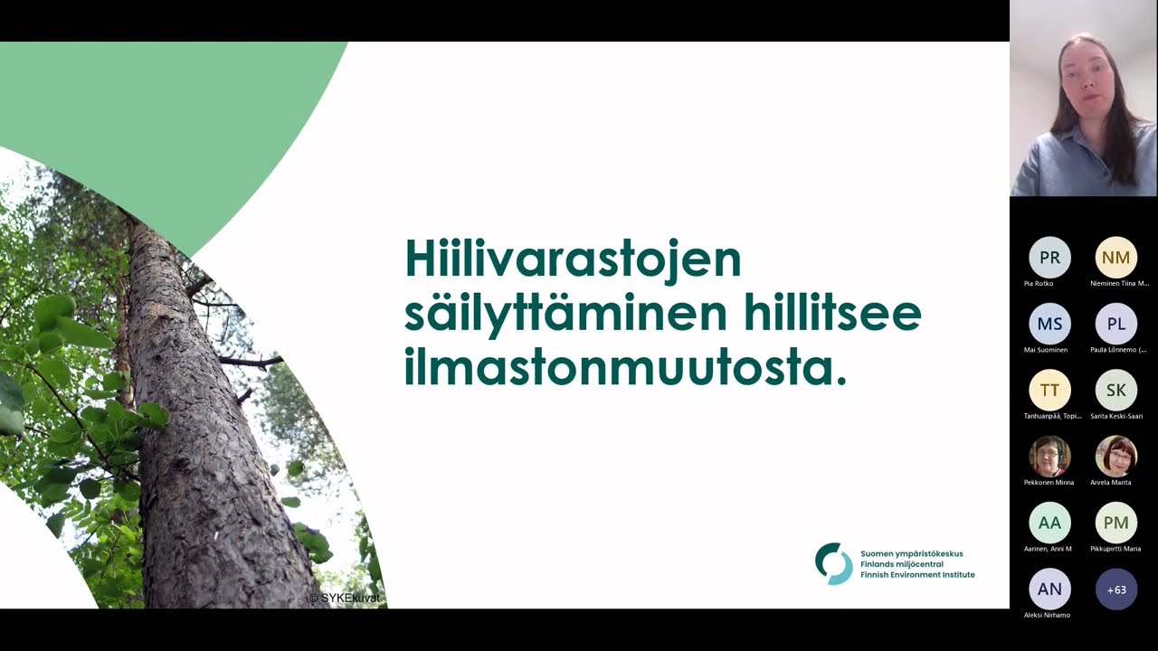 IBC-Carbon webinaari 2/9: Vanha mets&auml; on luonnonkirjon kehto ja hiilen varasto