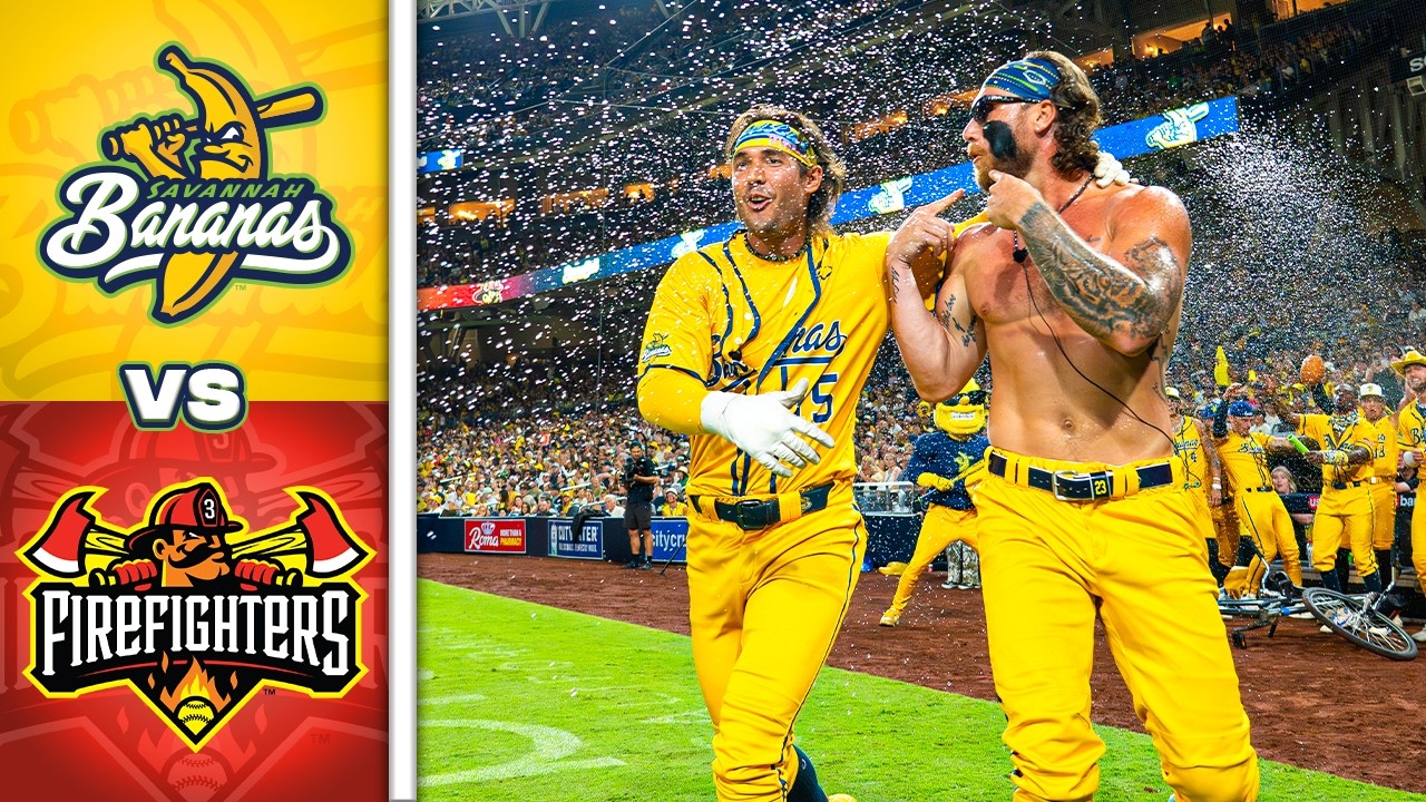 Savannah Bananas vs. Firefighters in Petco Park HIGHLIGHTS