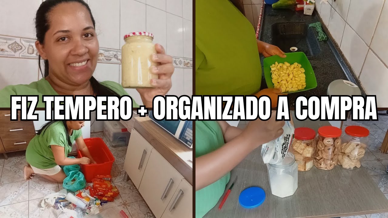 TEMPERO RÁPIDO E PRÁTICO/ ORGANIZADO AS COMPRAS