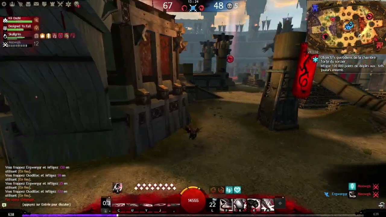 (FR) Spear Thief almost reached Gold 3 | GW2 PVP Ranked
