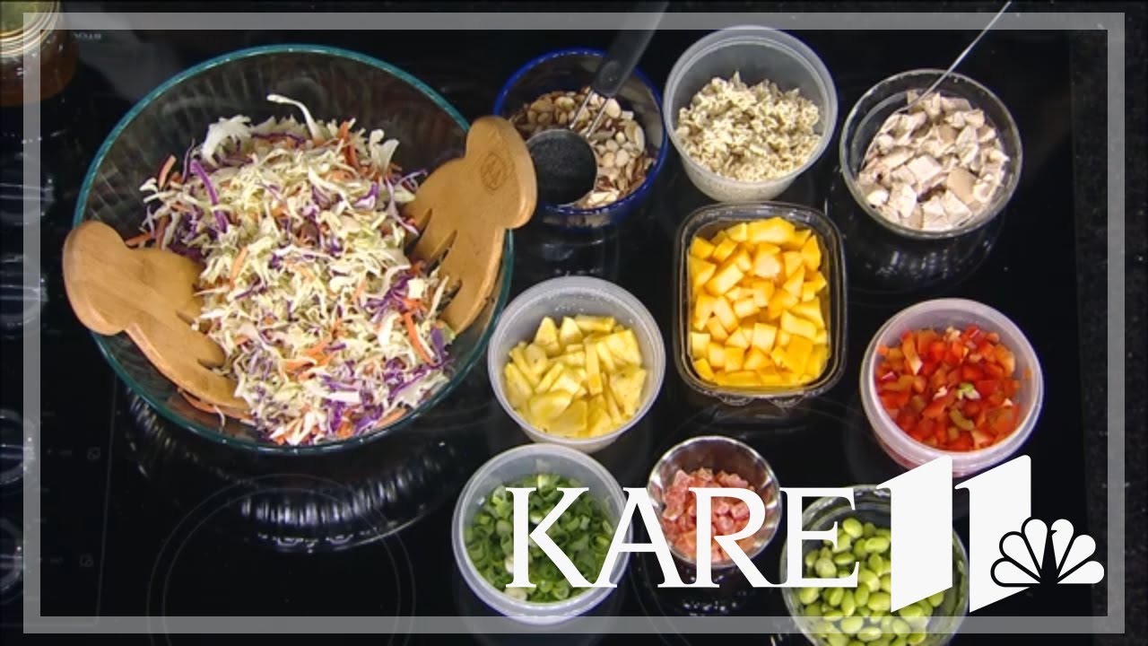 Sue Moores unveils health-boosting tropical slaw on KARE 11 Saturday