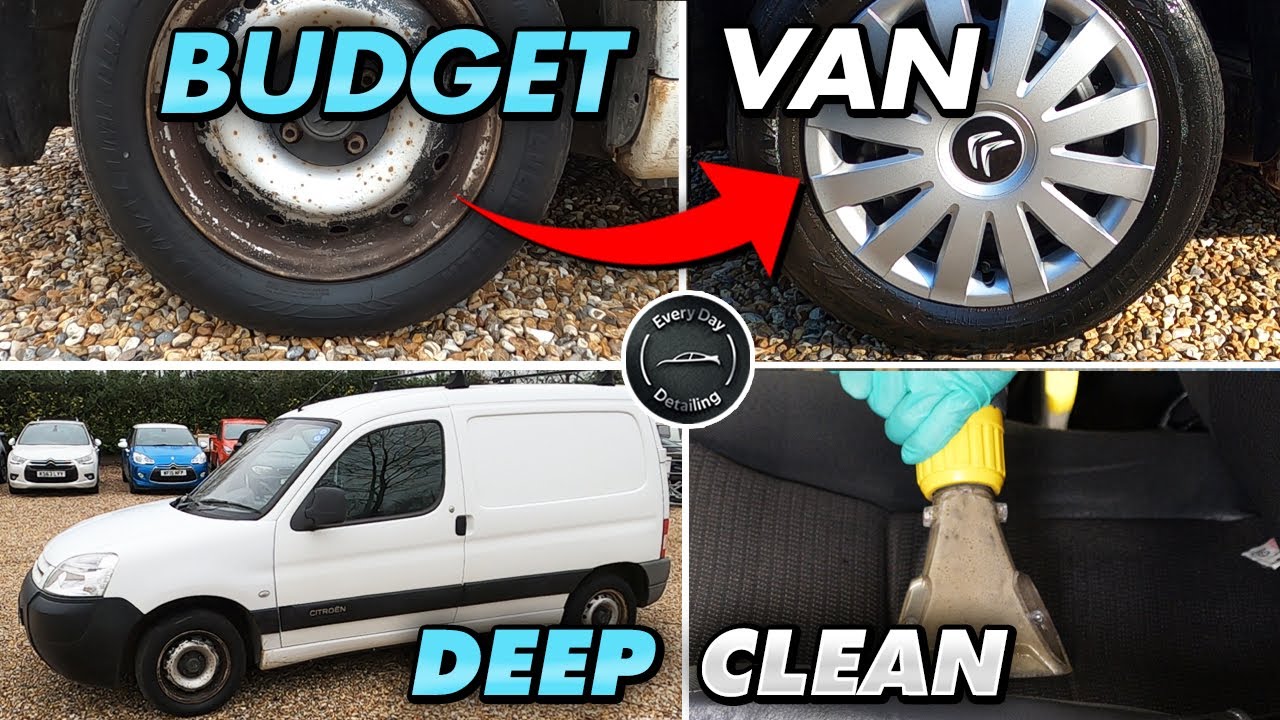 Deep Cleaning the MOST DISGUSTING Van Ever