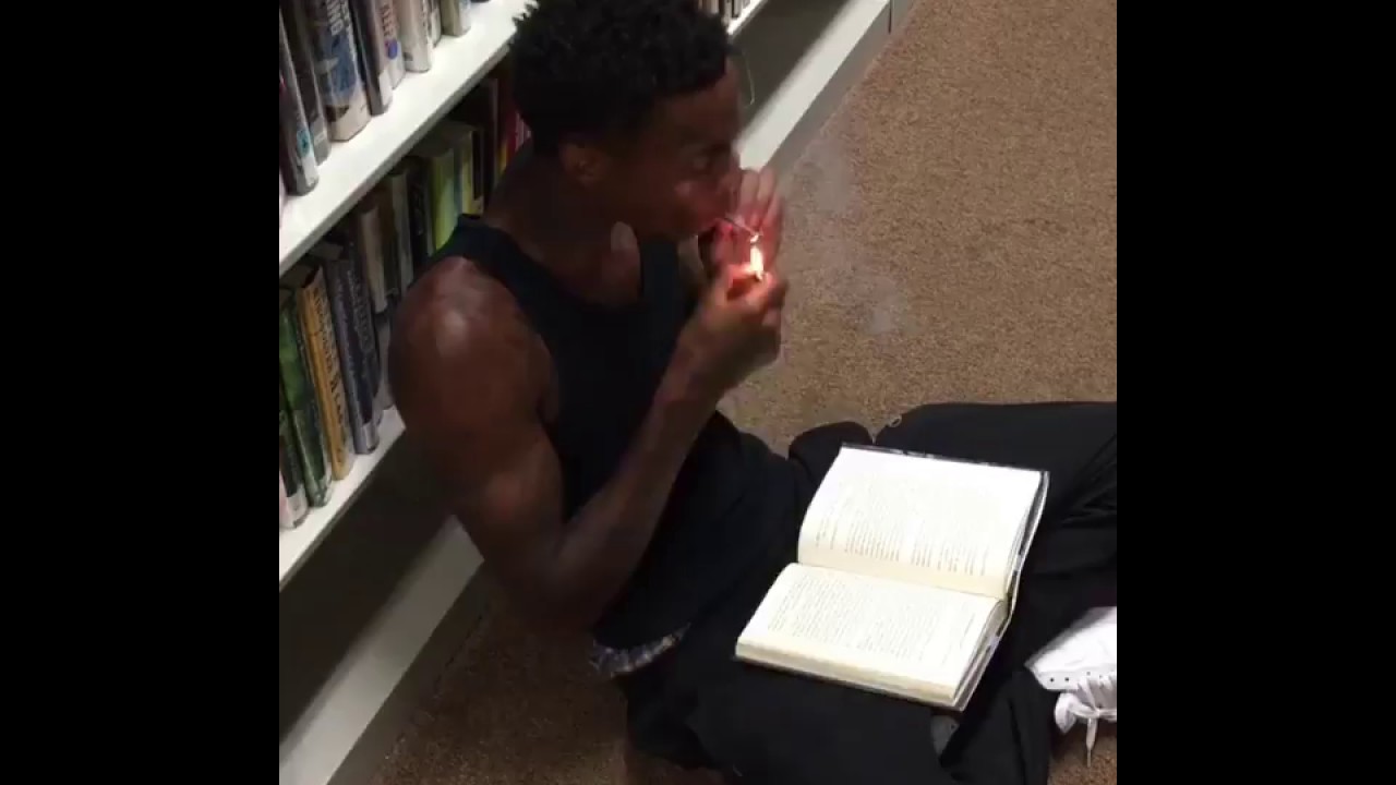 Boonk Gang - GUY SMOKES A BLUNT IN THE PUBLIC LIBRARY
